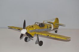 Blechmodell-ME 109 JAGDFLUGZEUG MESSERSCHMITT ME BF 109 2.WK