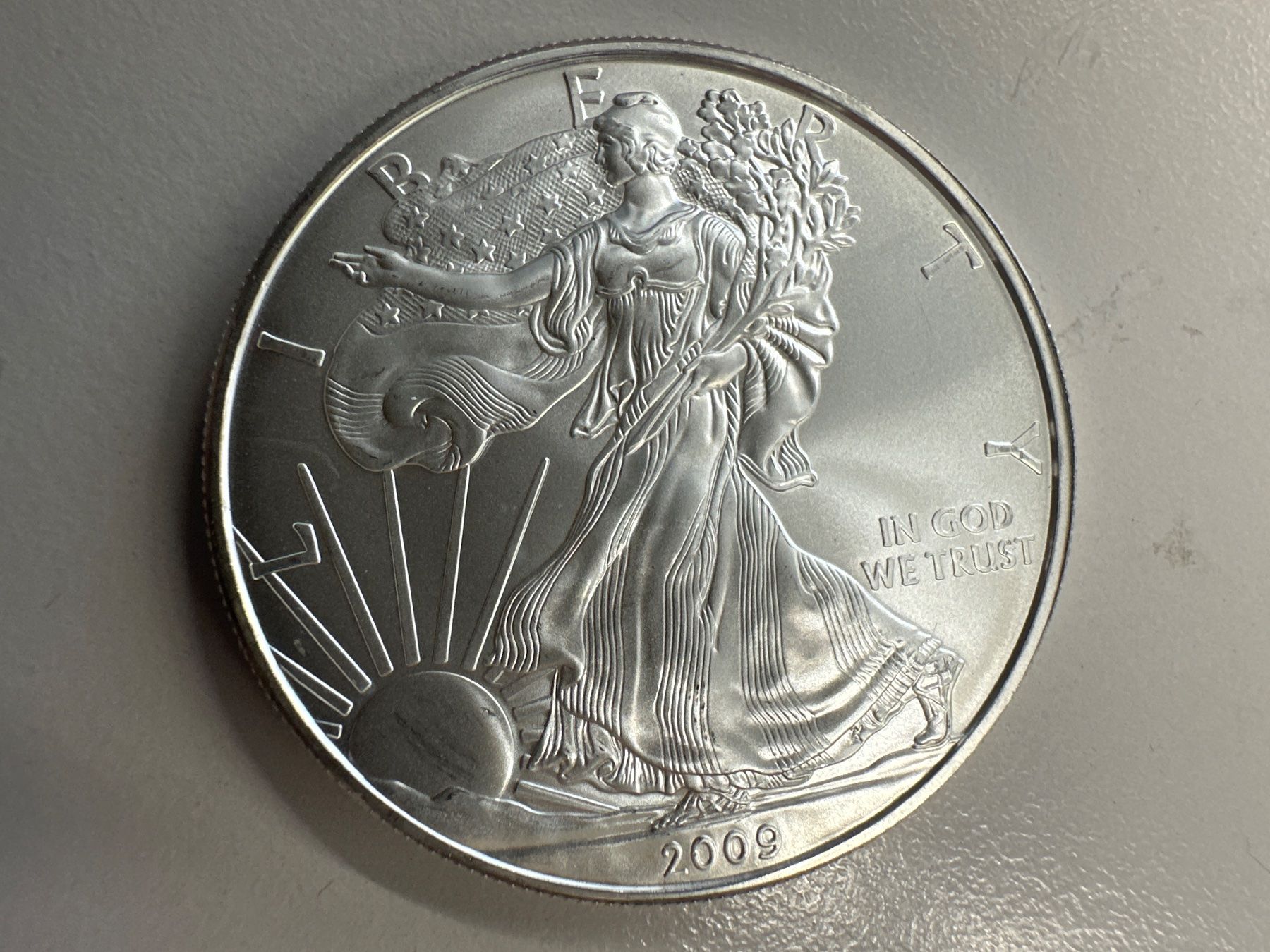 Alle Münzen: 1 Unze Silber American Eagle 2009 – Neu (gemäss Beschreibung) aus Herisau von herau