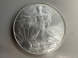 1 Unze Silber American Eagle 2009