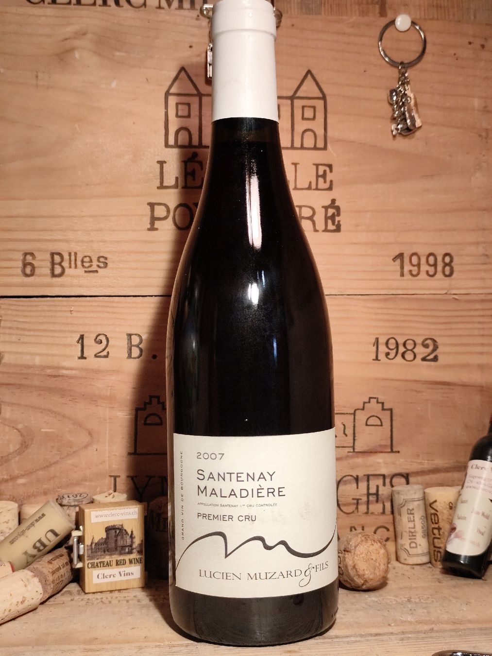 Vino: 2007 Santenay Maladière Premier Cru – Nuovo e nell'imballaggio originale da Büsserach venduto da Vintage-vins 6