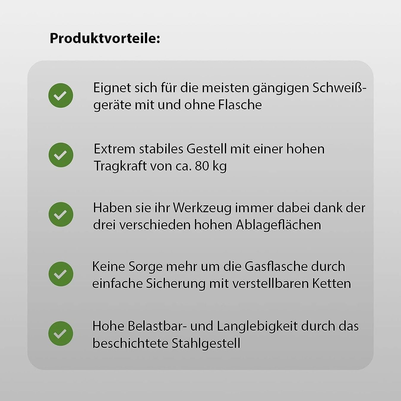 Tutti gli attrezzi: mobiler Schweißwagen 80 kg – Nuovo e nell'imballaggio originale da Bottighofen venduto da zaap 4