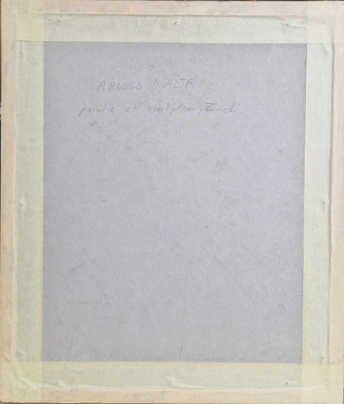Gemälde: dessin de Arnold D'Altri – Gebraucht aus Renens VD von vintage72 3