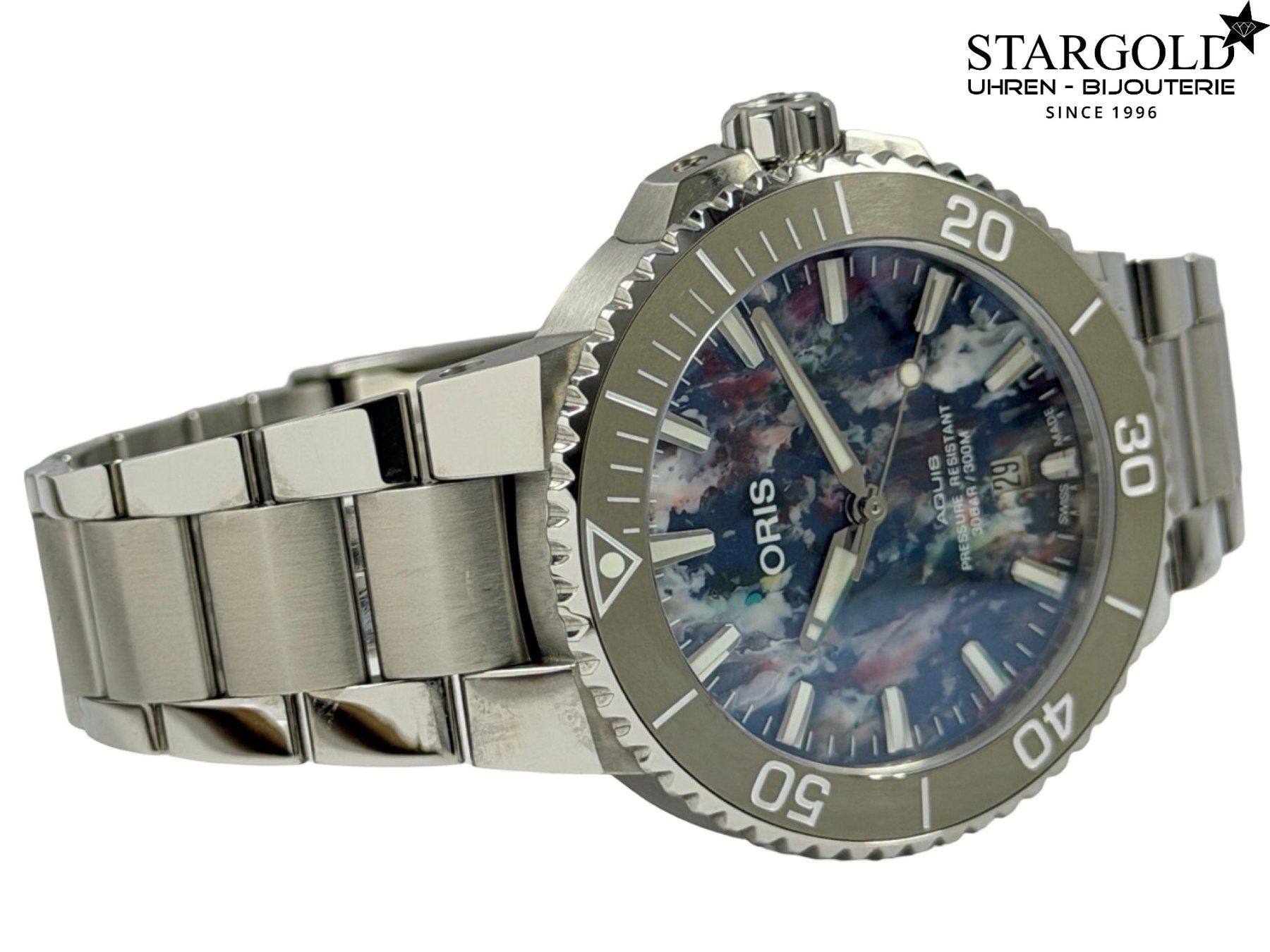 Oris Uhren: Oris Aquis Date Upcycle - 	01 733 7766 4150 – Gebraucht aus Zürich von Stargold-Uhren 2