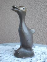 Original BAG TURGI Bronze Skulptur Figur Wasservogel *ENTE*