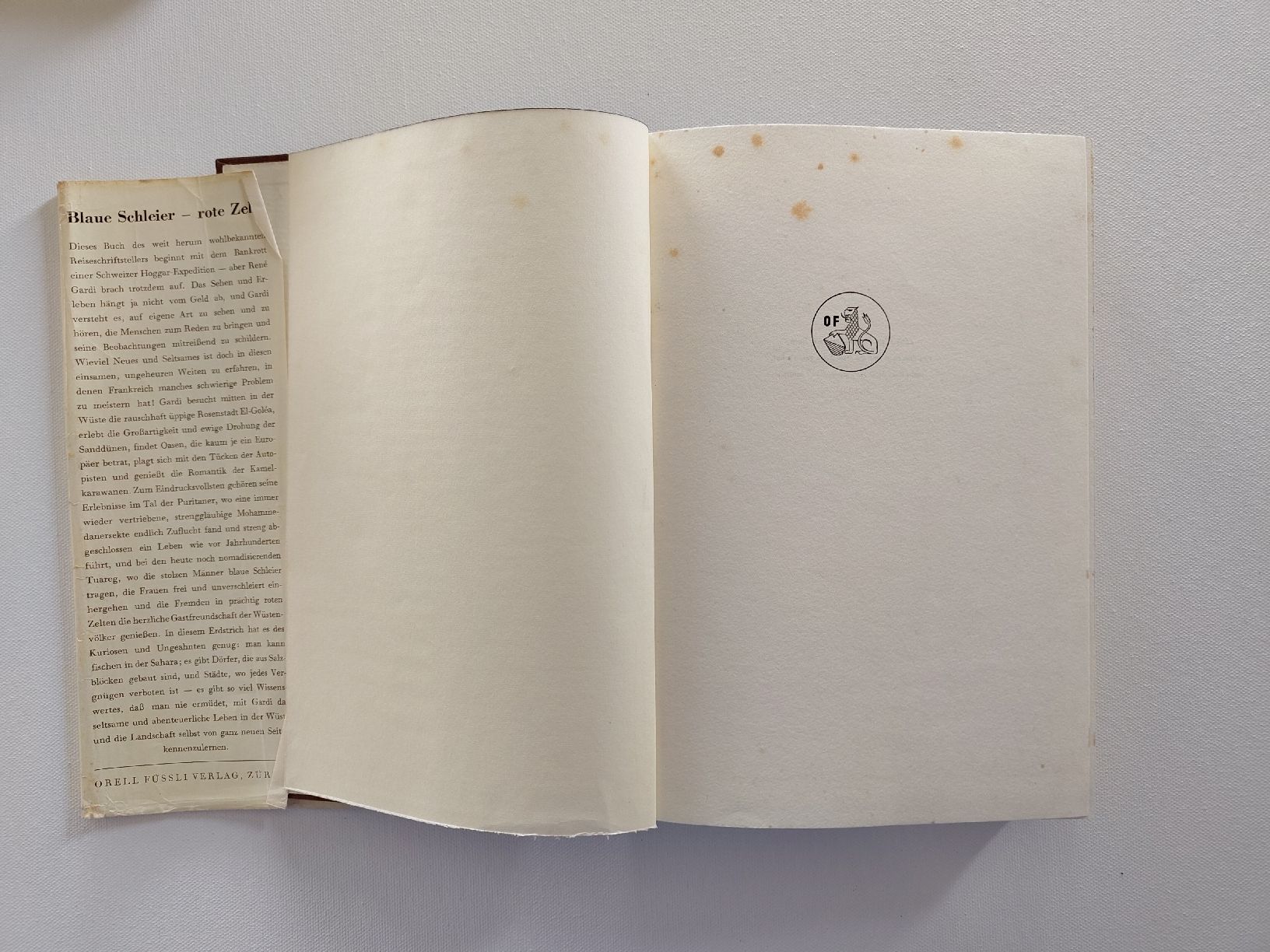 Bücher: Blaue Schleier rote Zelte – Gebraucht aus Dornach von rol_7pvz 3