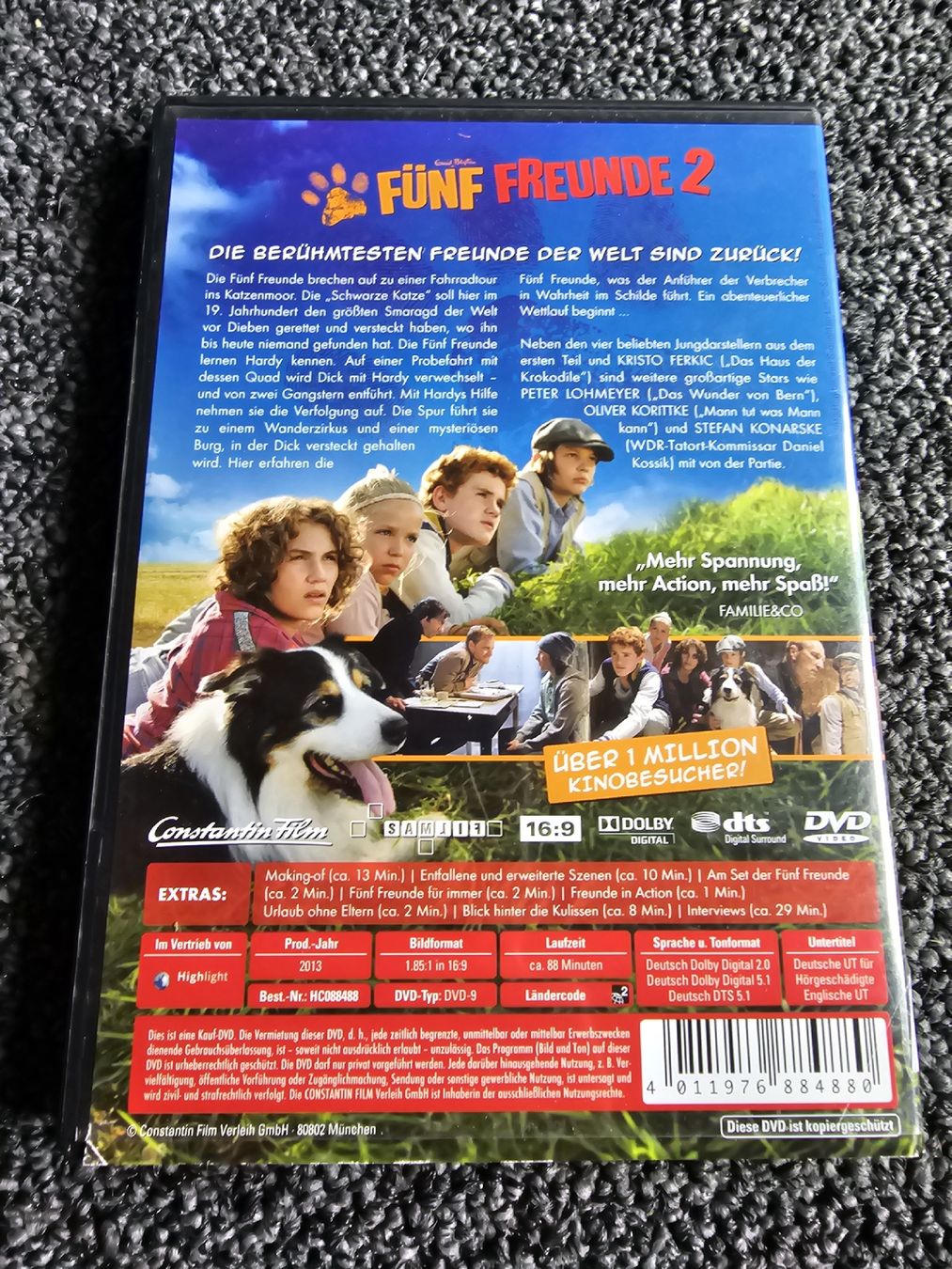 Tutti i DVDs: Fünf Freunde 2 (19924) – Usato da Ruswil venduto da jan_bxl5 1