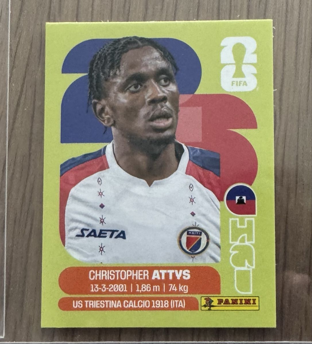 Panini Cartes à collectionner: Panini Sticker Christopher Attvs WM 2026 – Neuf (Voir description) à Aesch (Neftenbach) par gyves01