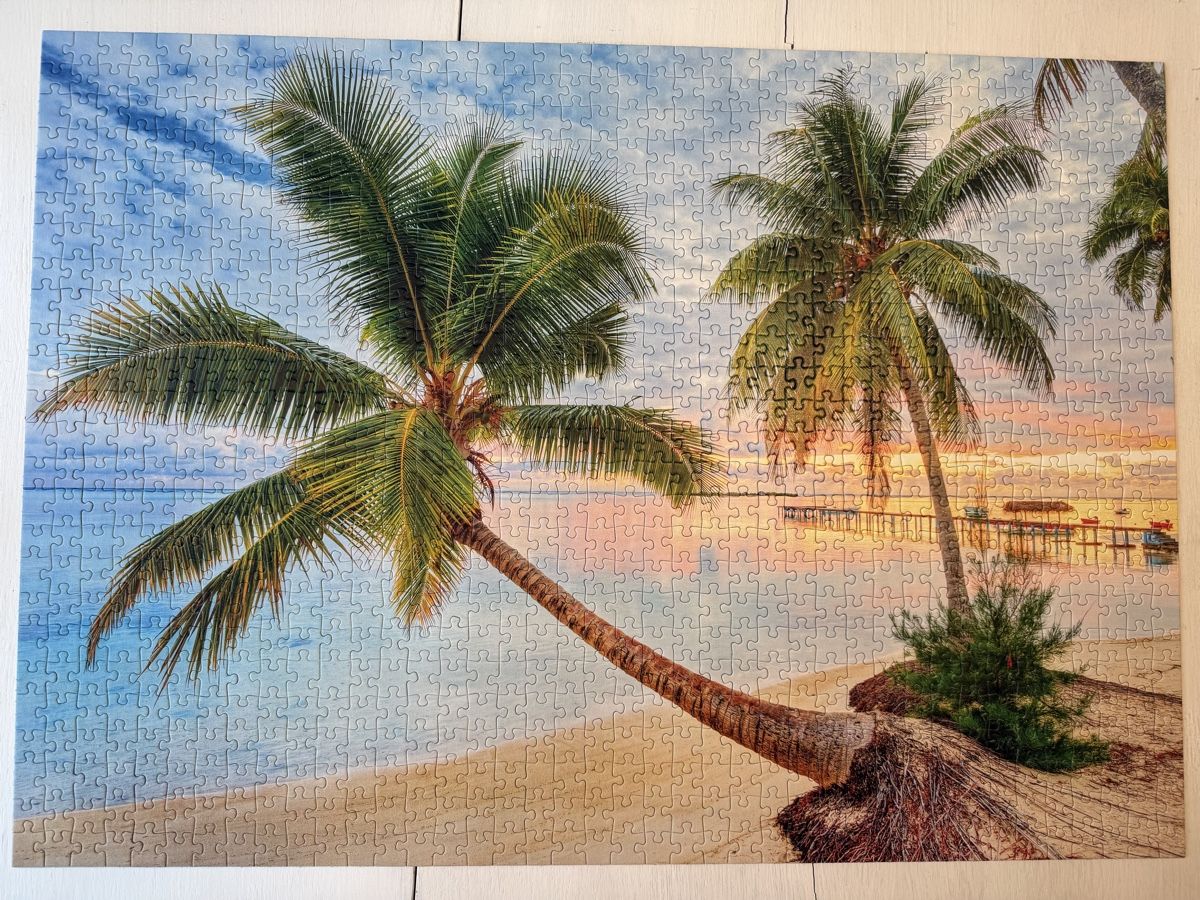 Puzzle: 1000 Puzzleteile Strand – Usato da Männedorf venduto da Dsonne