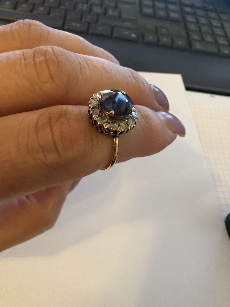 Ringe: 585 gg Ring um 1920 – Gebraucht aus Murten von Tzaugg 1