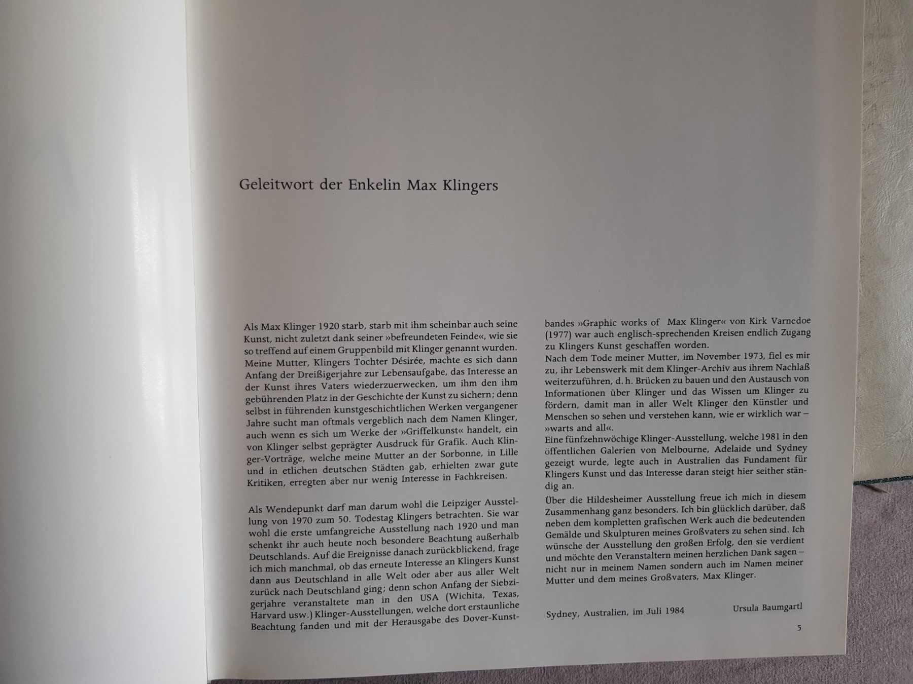 Bücher: Max Klingler 1857-1920 / Kunst Buch 1984 – Gebraucht aus Walterswil BE von Lonitti 8
