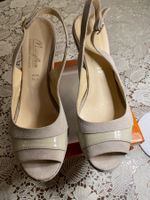 Peeptoe-Sandaletten  Plateau der  ital. Marke Marila Gr.37