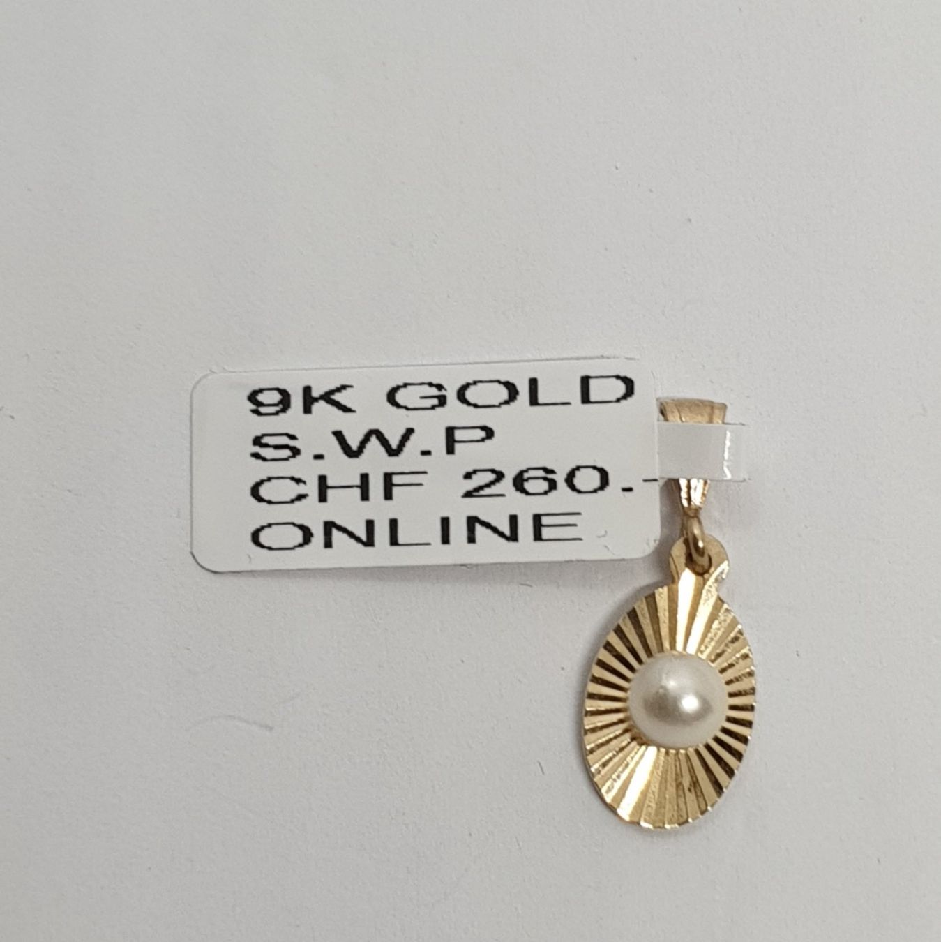Ciondoli: Echt 9K Gold - S.W.P Anhänger – Usato da Luzern venduto da Goldhaus-Luzern 2