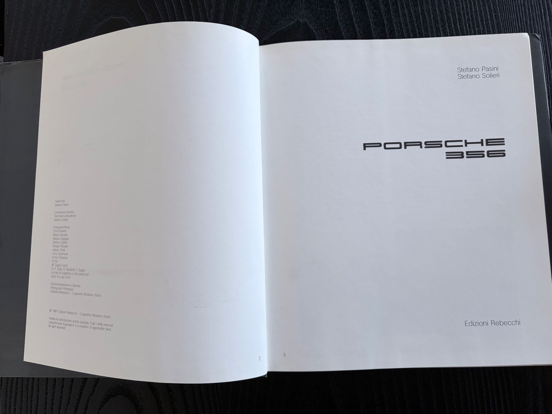 Bücher: Porsche 356 by Pasini und Solieri – Gebraucht aus Erlenbach ZH von Blondie1966 9