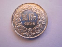 50 Rp. 1934 silber  unz