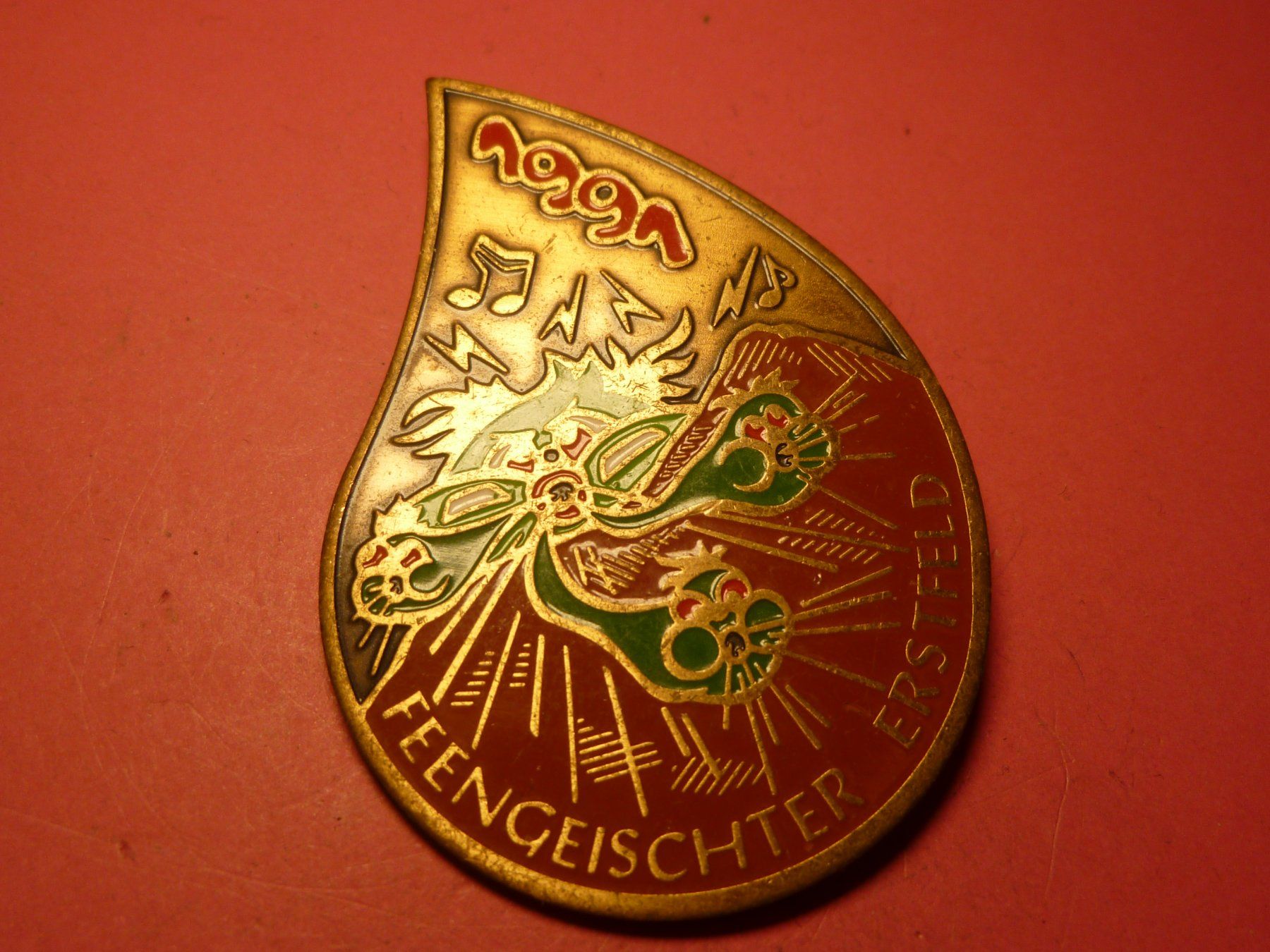 Placchette & Badge: ERSTFELD 1991 SILBER – Usato da Ried (Muotathal) venduto da Mandarin02