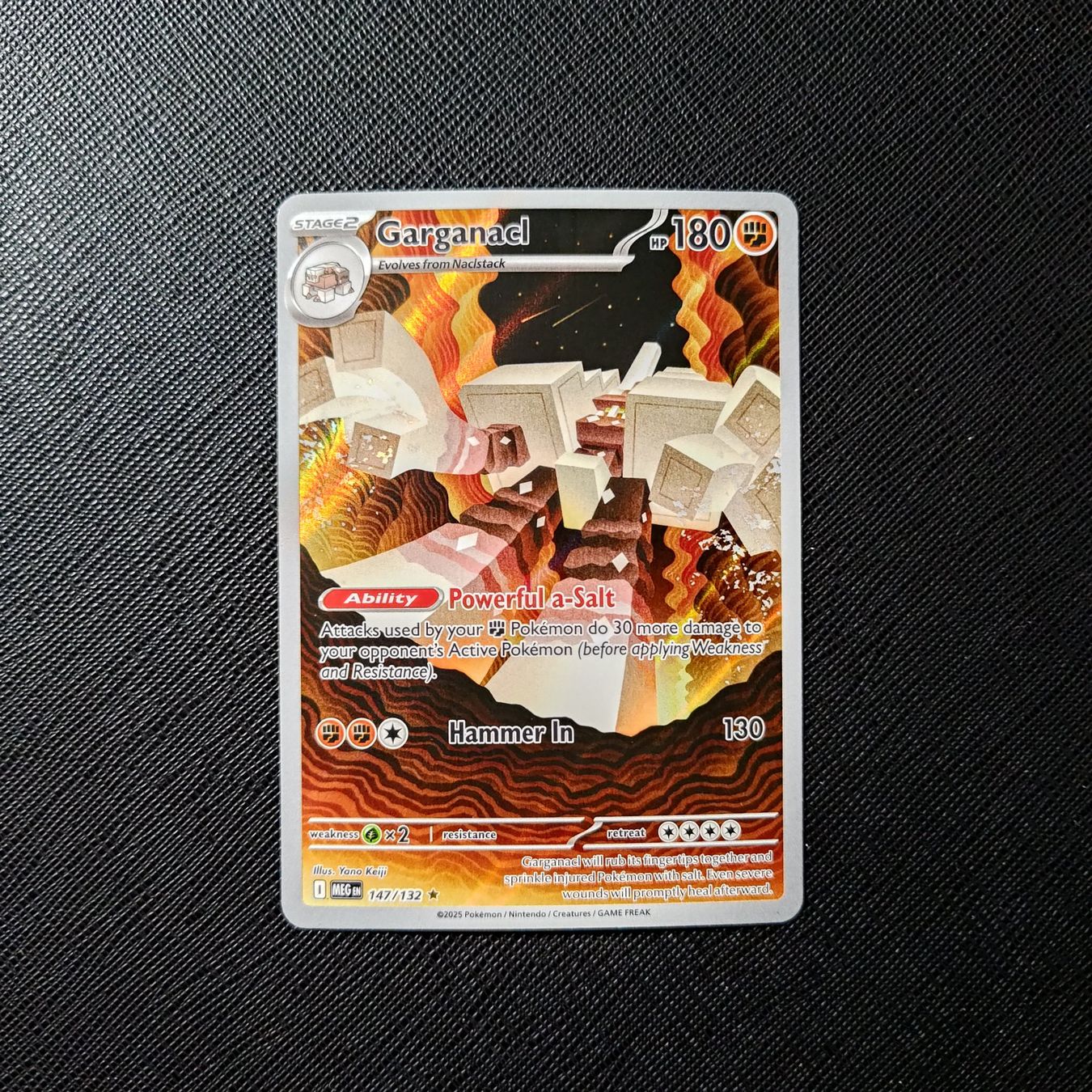 Pokémon Carte collezionabili: Ab 1.- Garganacl 147 [ Mega Evolution ] (EN) – Nuovo (secondo la descrizione) da Basel venduto da KilluahZ