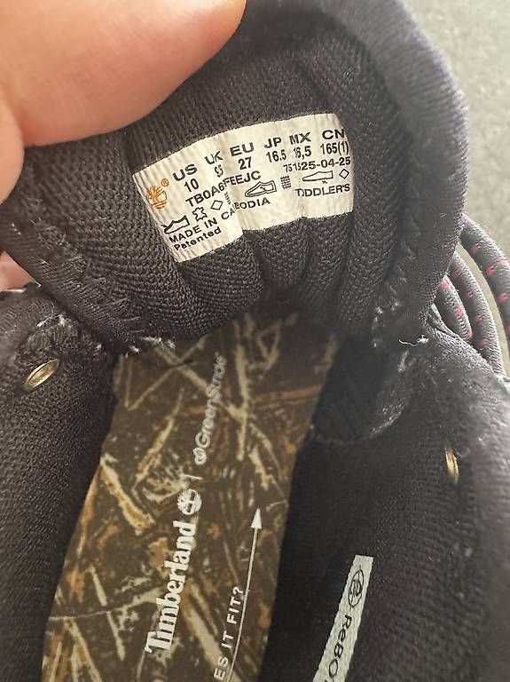 Timberland Scarpe per ragazzi: Timberland Kinder-Wanderschuhe Gr. 27 – Usato da Widnau venduto da Alex-M. 1