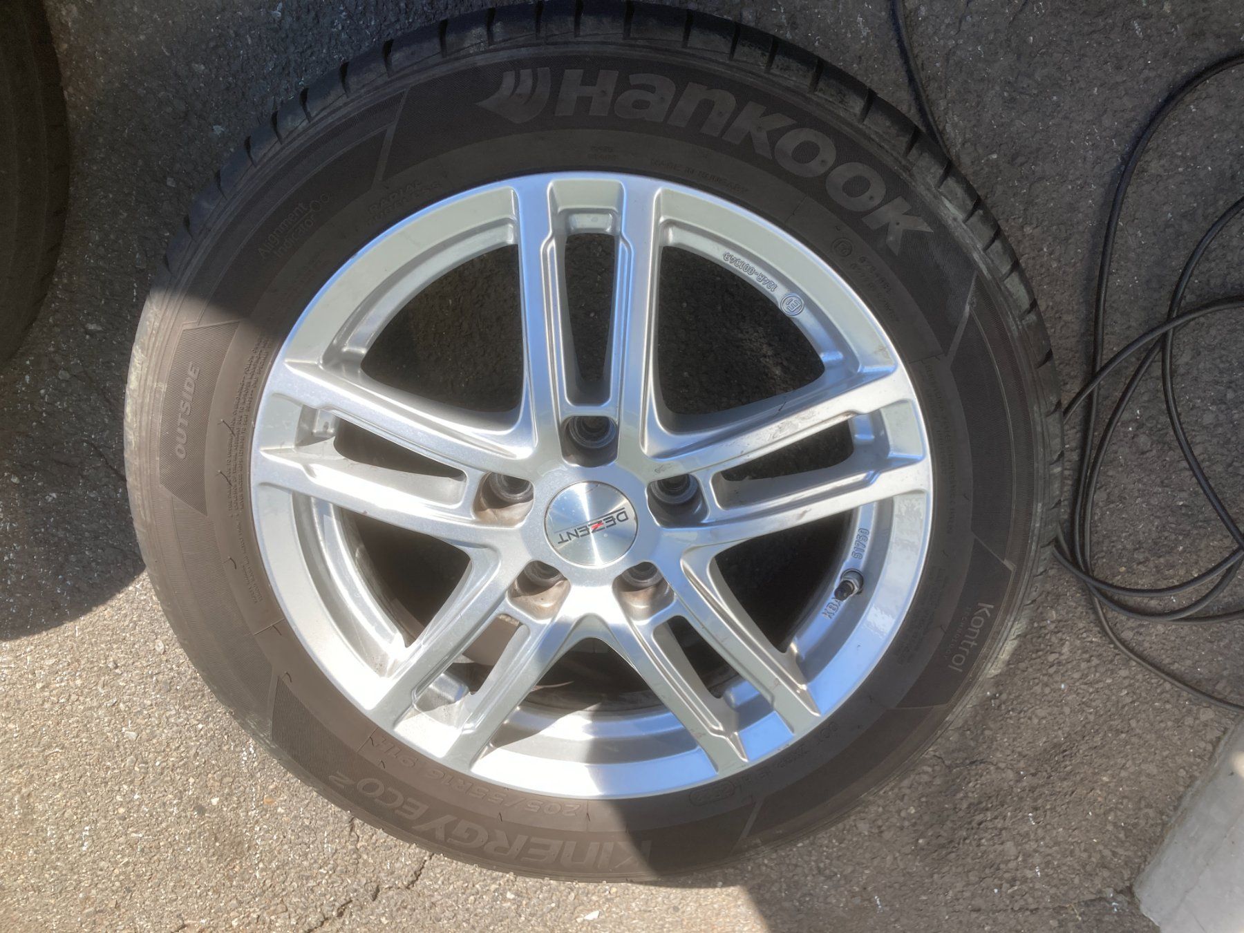 Kia Pneus & Kompletträder: 205/55R16 Sommerräder Kia Ceed – Gebraucht aus Cham von WB2223 3