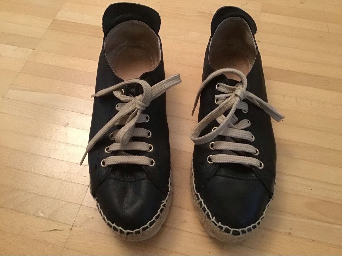 Scarpe da donna: Leder Espadrillo – Usato da Dübendorf venduto da NissanCC 1