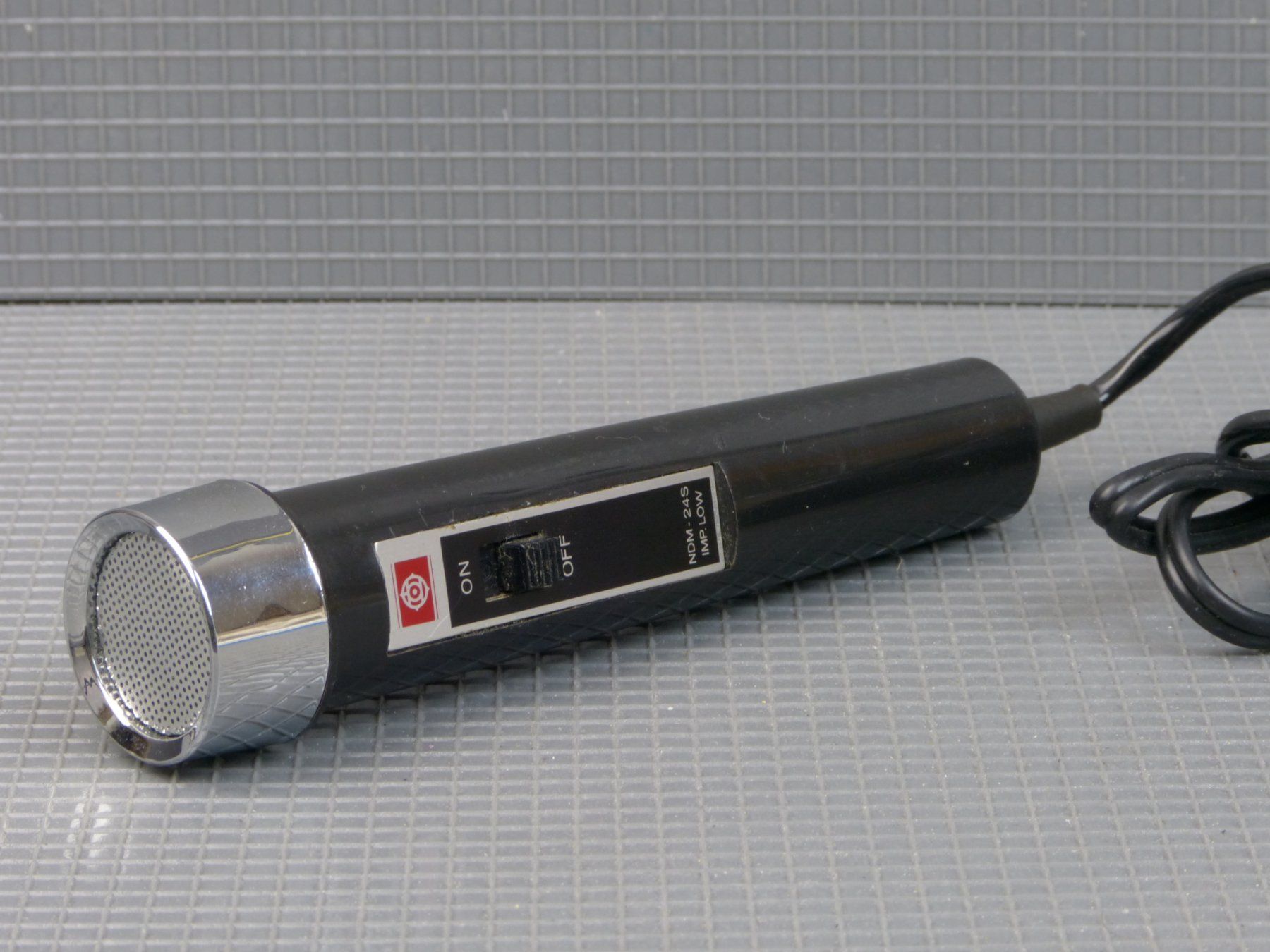 Microfoni: Vintage Mikrofon Motorola Model NDM-24S – Usato da Rheineck venduto da mur.man 1