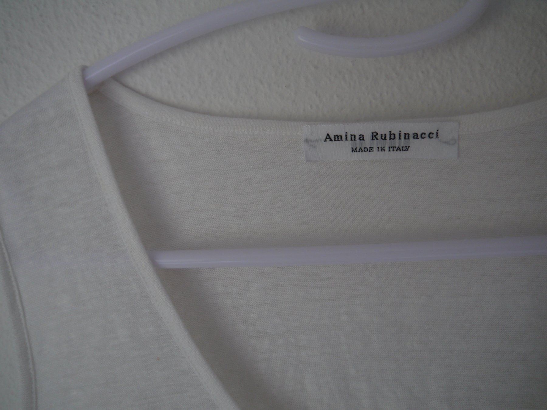 Top: AMINA RUBINACCI Top aus Leine Gr.It.44 – Usato da Hagendorn venduto da Blaf 1