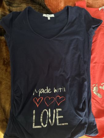 Umstandsshirts Gr. XS/S, Schnäppchen, einzeln oder als Set