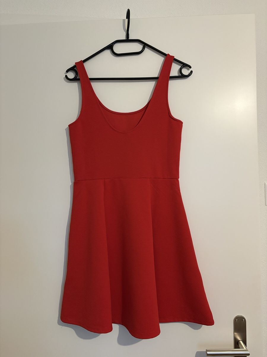 H&M Vestiti: Sommerliches, rotes Kleid – Nuovo (secondo la descrizione) da Vaduz venduto da chr_j2s9 1