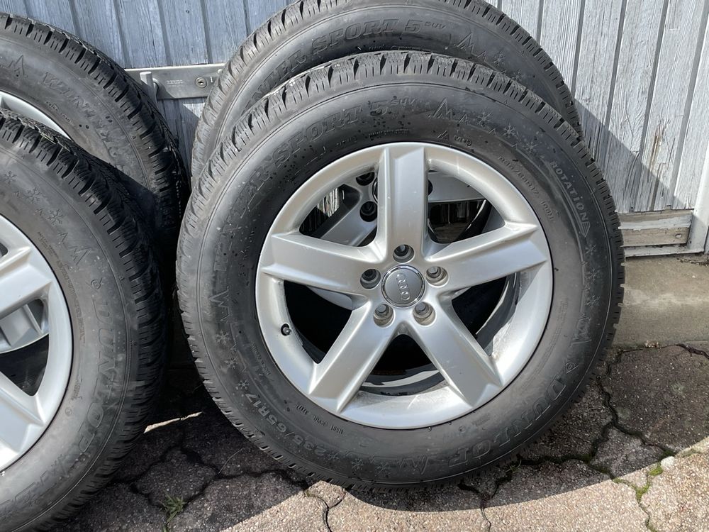 Audi Pneumatici & Ruote complete: Audi Q5 8R Winterräder Dunlop 235/65 R17 4 x 6mm – Usato da Horgen venduto da gogo-30 2