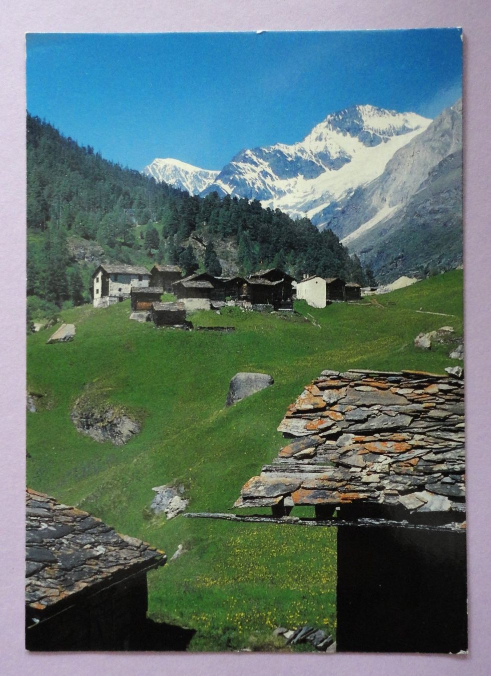 Cartoline postali: Zermatt, Zmutt Schönbulhorn – Usato da Fétigny venduto da Billy2miny