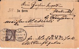 «Kein Ingold»: erfolglose Steuermahnung 1879 Bern Mattenhof