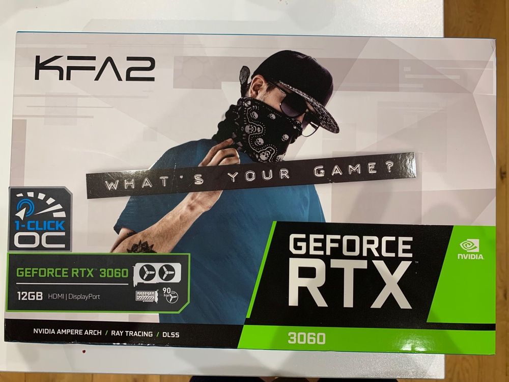 GEFORCE RTX 3060 12GB HDMI KFA2 | Kaufen auf Ricardo