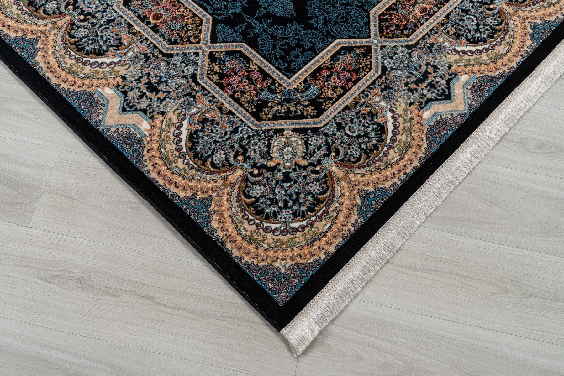 Tappeti: Schöner Orientteppich Perser Teppich blau Wohnzimmer – Nuovo e nell'imballaggio originale da Birmensdorf ZH venduto da azad110 2