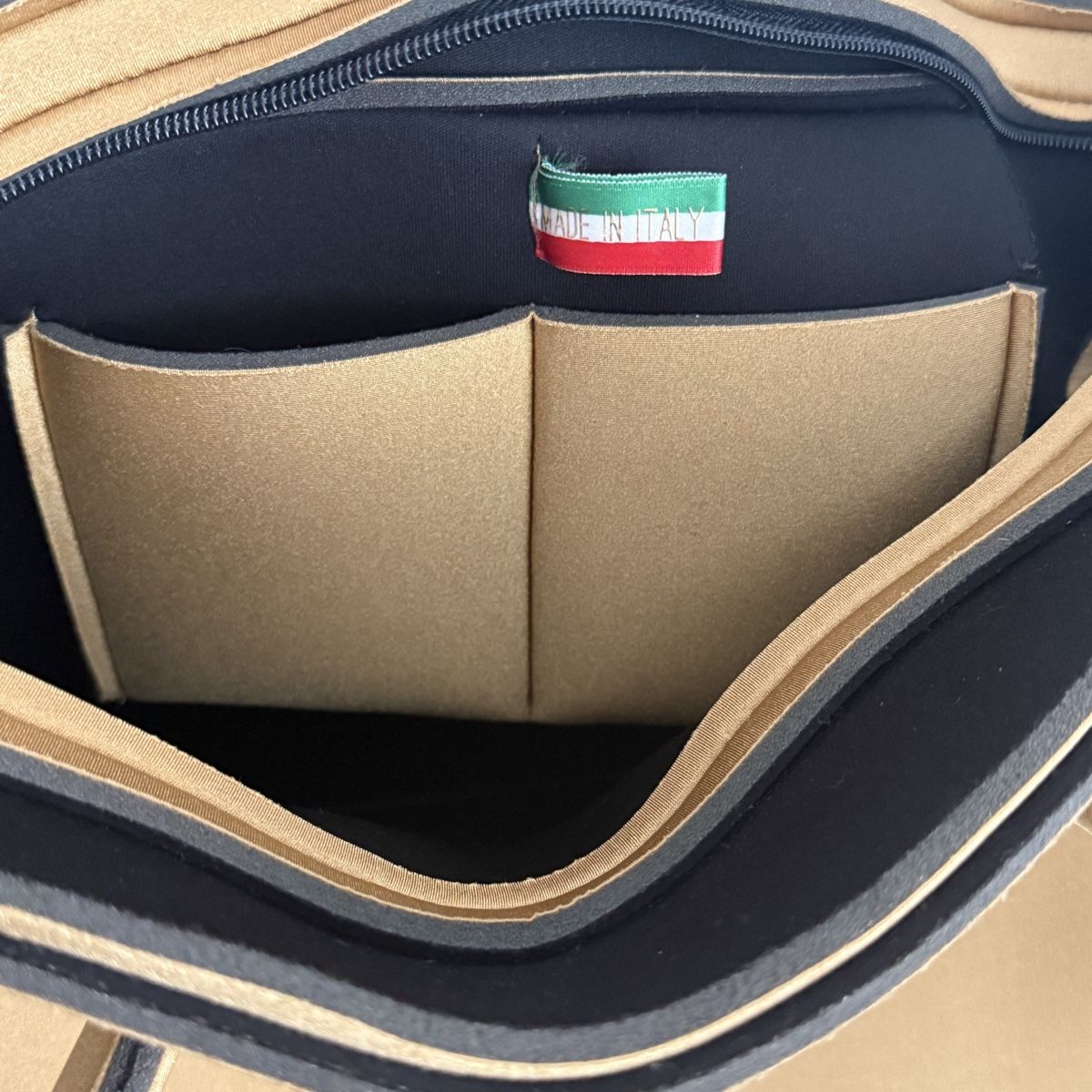 Taschen für Damen: Save my Bag Gold Shopping Bag – Gebraucht aus Liestal von kurz.weilig 3