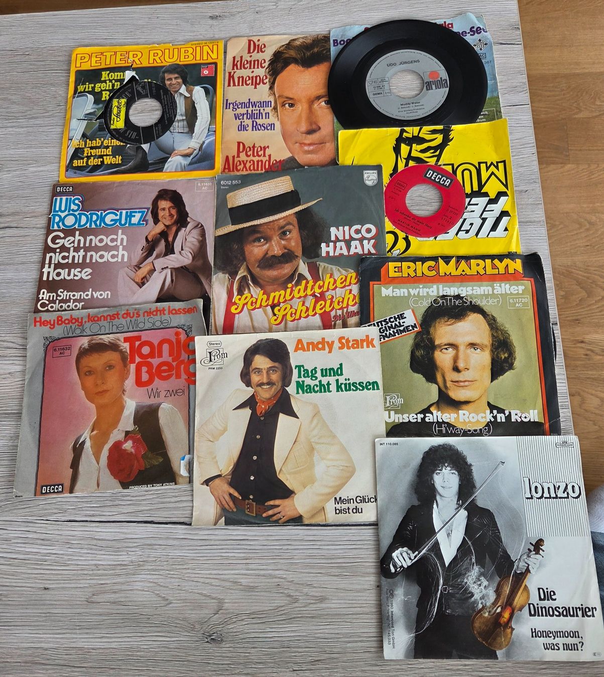 Dischi in vinile: 19 Singels deutsche Schlager und 5 Schallplatten – Usato da Luzern venduto da Stachi6 1