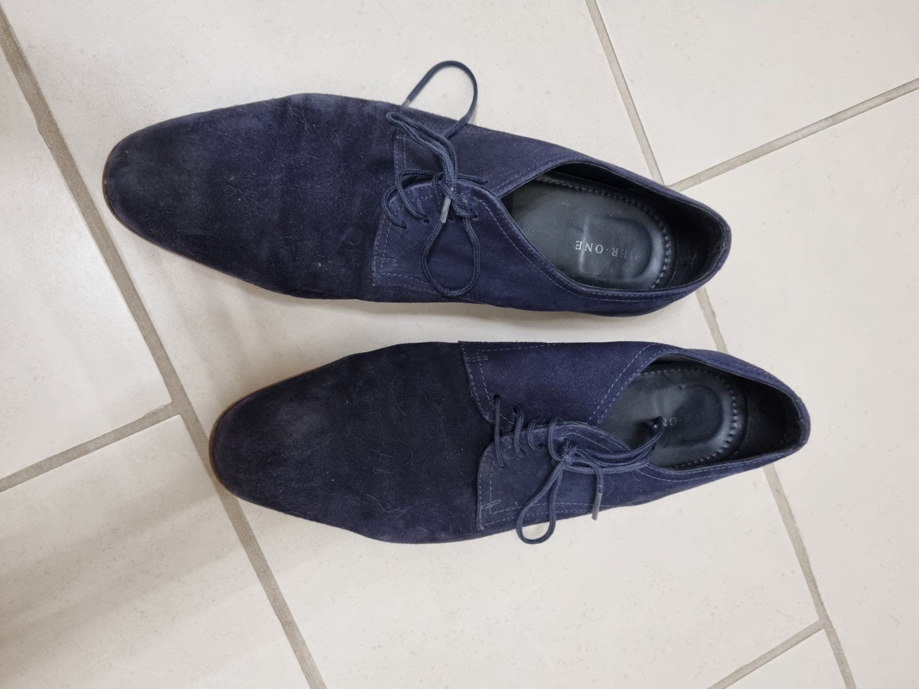 Scarpe da uomo: Anzugsschuhe Dunkelblau Pier One Gr 43 – Usato da Bassersdorf venduto da Sandy456 1