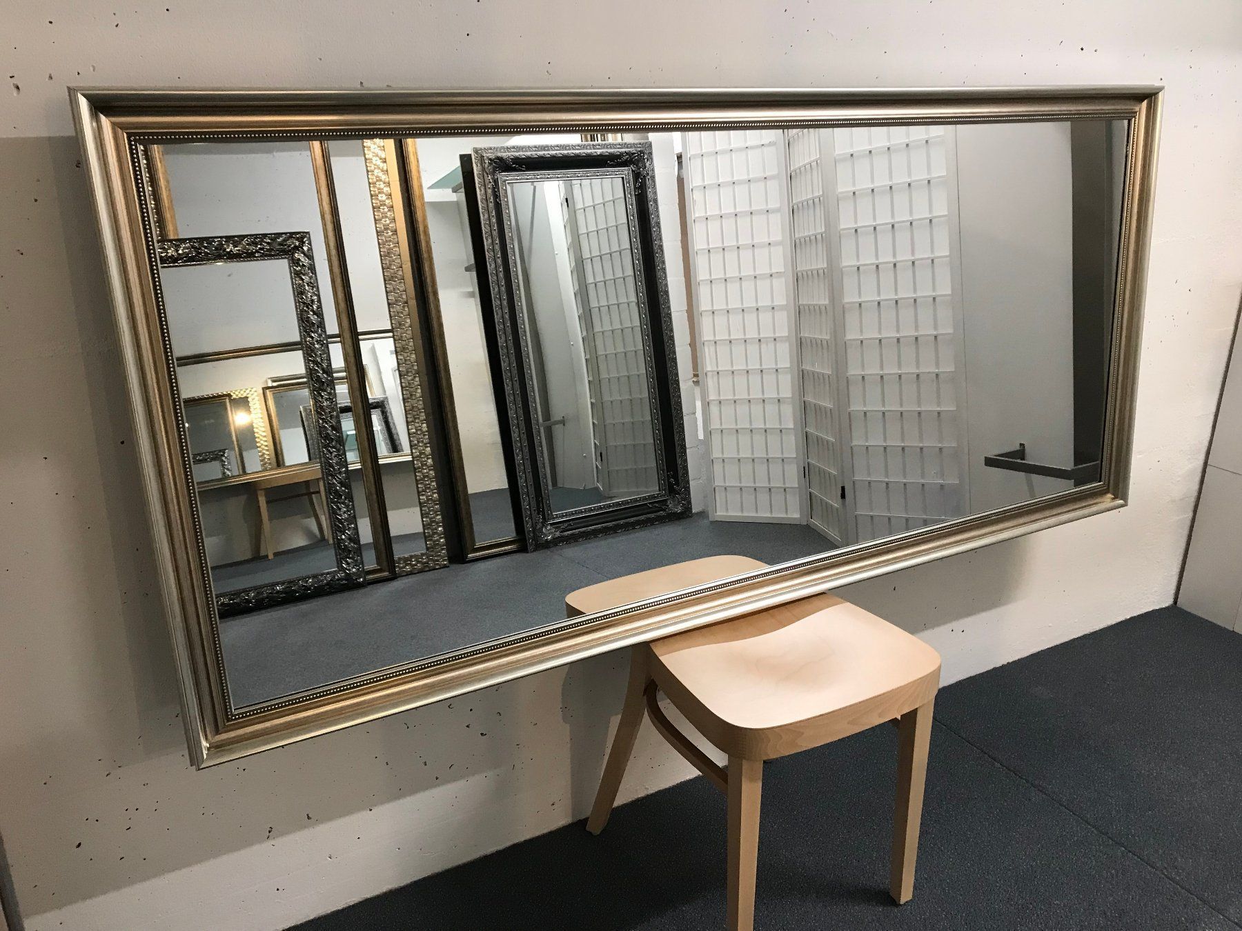 Specchi: Spiegel PRIA Rahmen silber 85 x 185 cm – Nuovo e nell'imballaggio originale da Unterentfelden venduto da moebelrufli 6