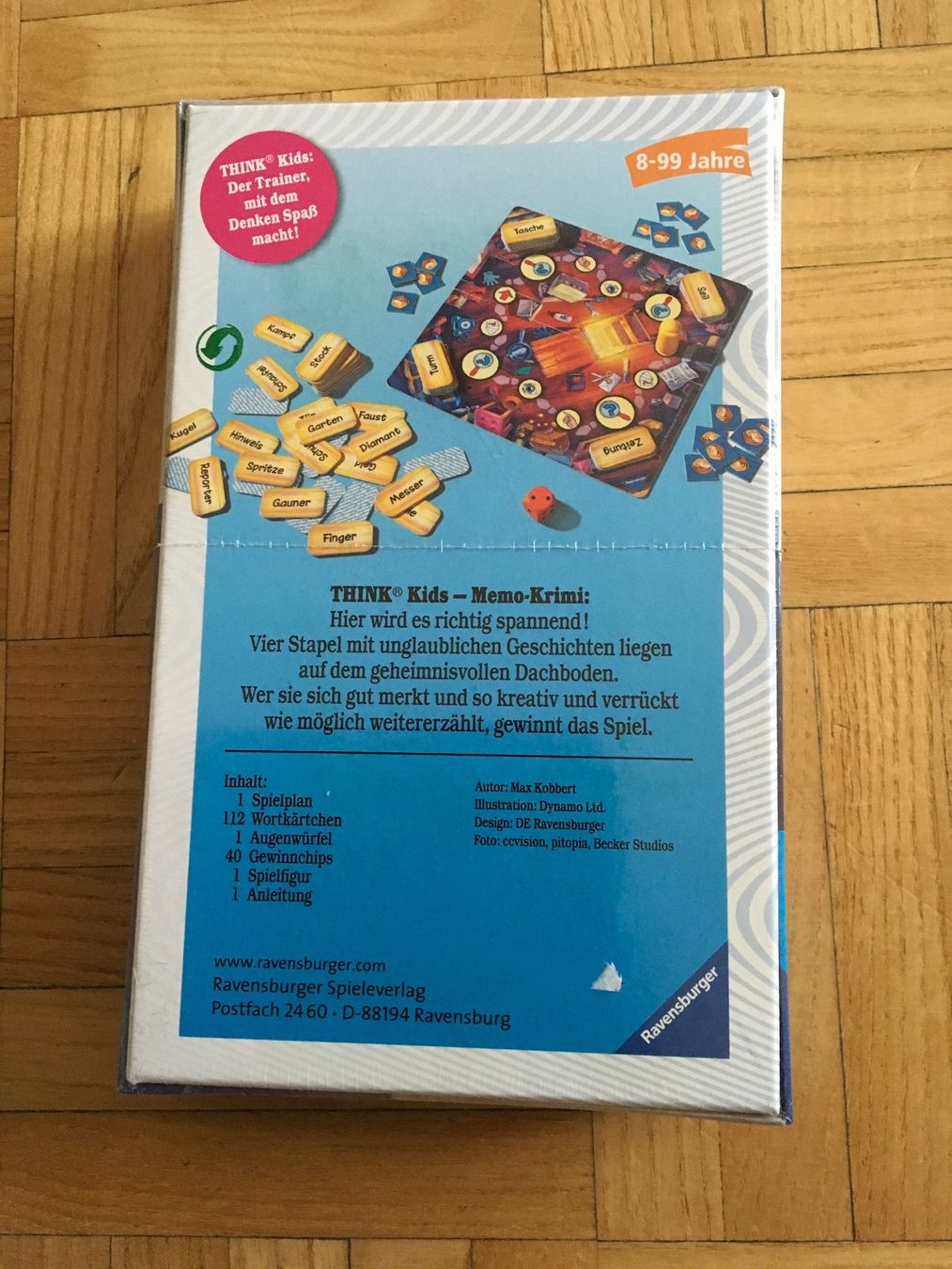 Ravensburger Spiele: Ravensburger Memo-Krimi Denkspiel – Neu und originalverpackt aus Urdorf von mat_8hvl 1