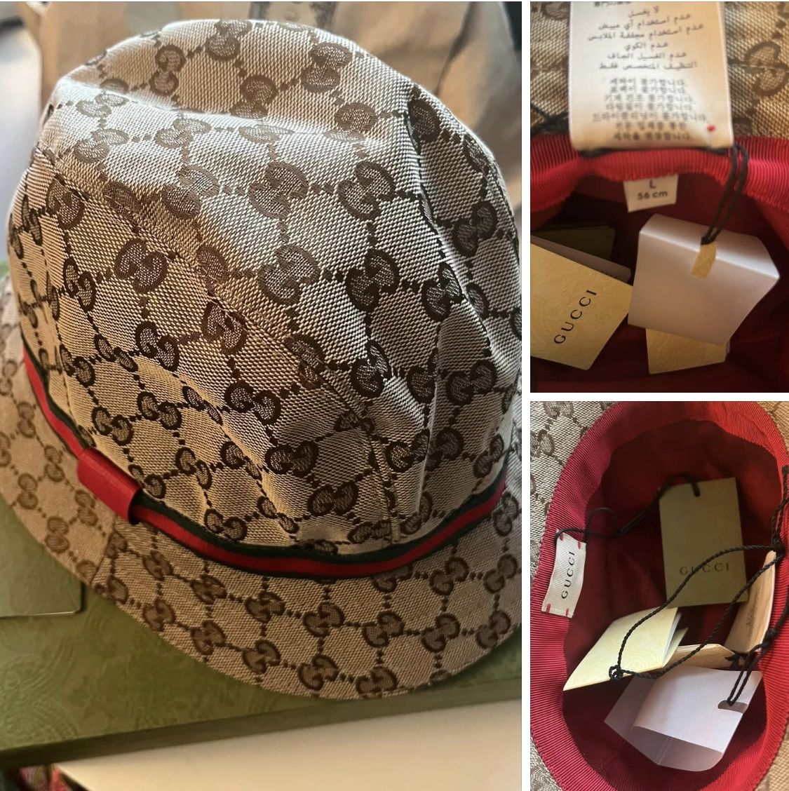 Gucci Hüte, Mützen & Caps: Gucci Fischerhut – Neu und originalverpackt aus Bassersdorf von mtrestian