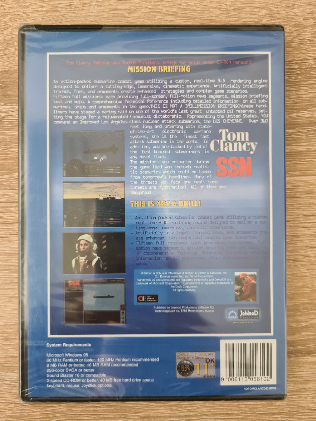 Giochi: Tom Clancy SSN - PC - NEW – Nuovo e nell'imballaggio originale da Carouge GE venduto da Franllo 1