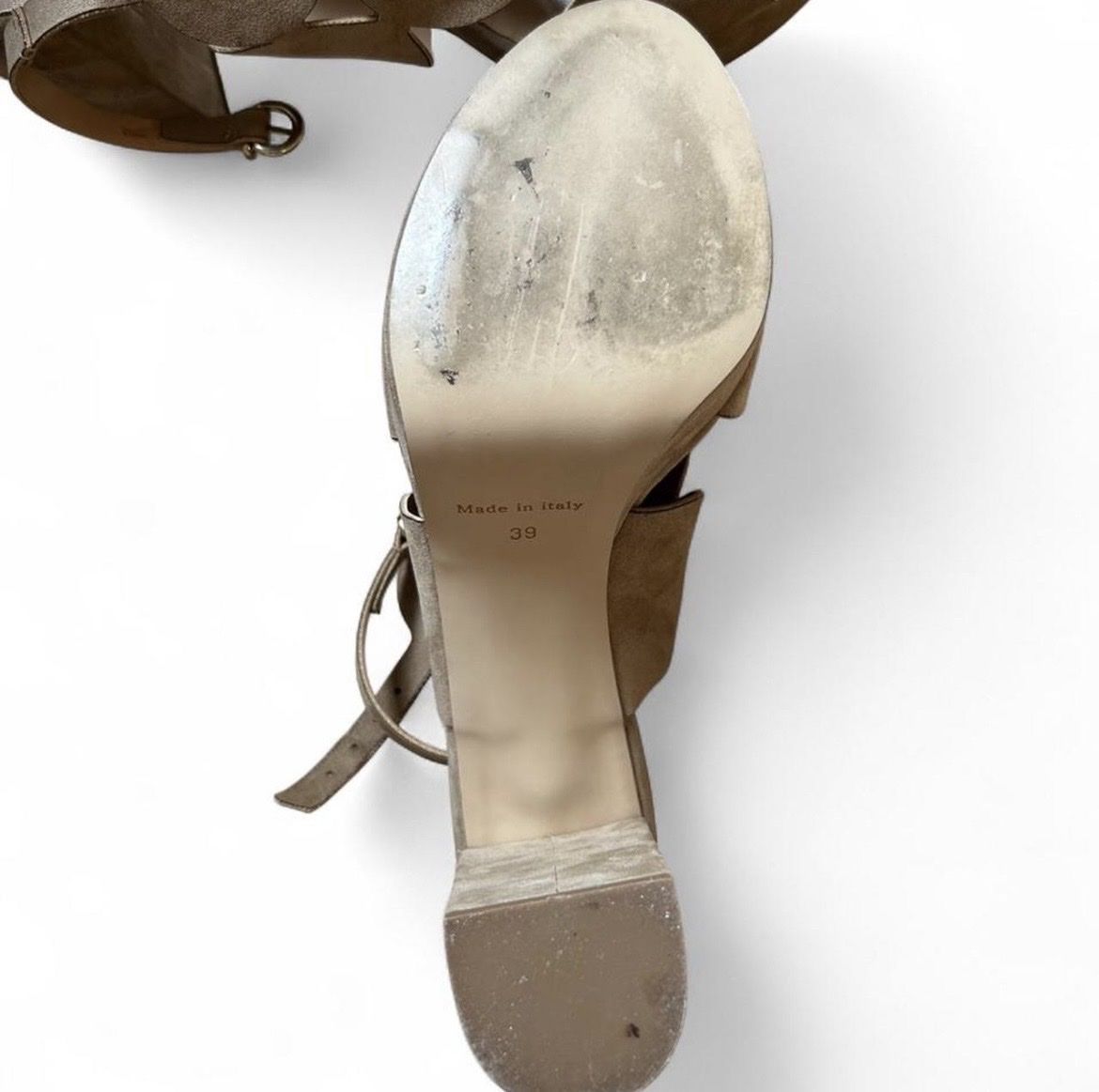 Damenschuhe: Beige platform sandals – Gebraucht aus Zürich von Cengre 4