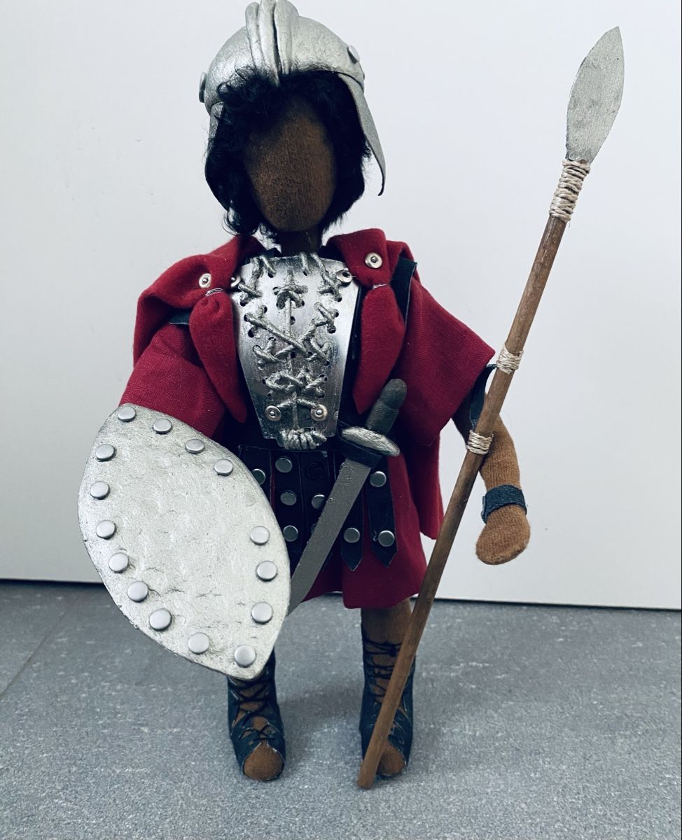 Statuette: SCHWARZENBERGER KRIPPENFIGUR RÖMER UNIKAT – Usato da Malters venduto da Kuettel1 4