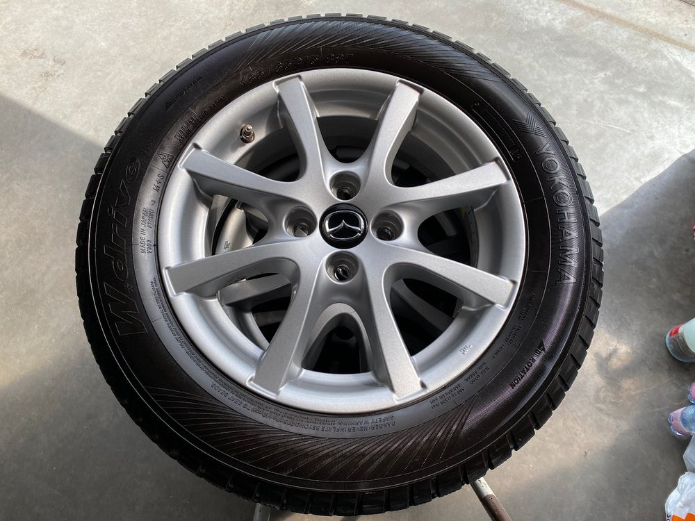 4 Occasion Winterreifen mit Alufelgen für Mazda 2 Kaufen auf Ricardo