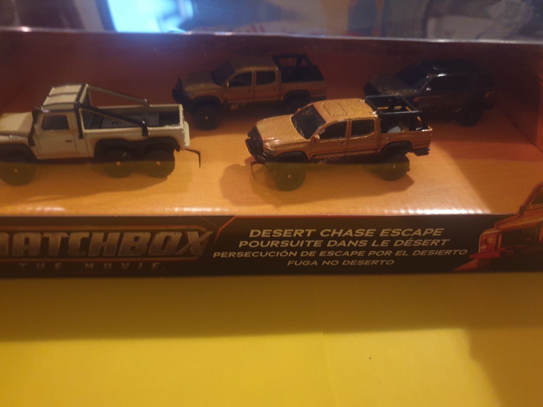 Matchbox Modellini d'auto: Matchbox THE MOVIE 4er Set – Nuovo e nell'imballaggio originale da Oftringen venduto da Rotor 5