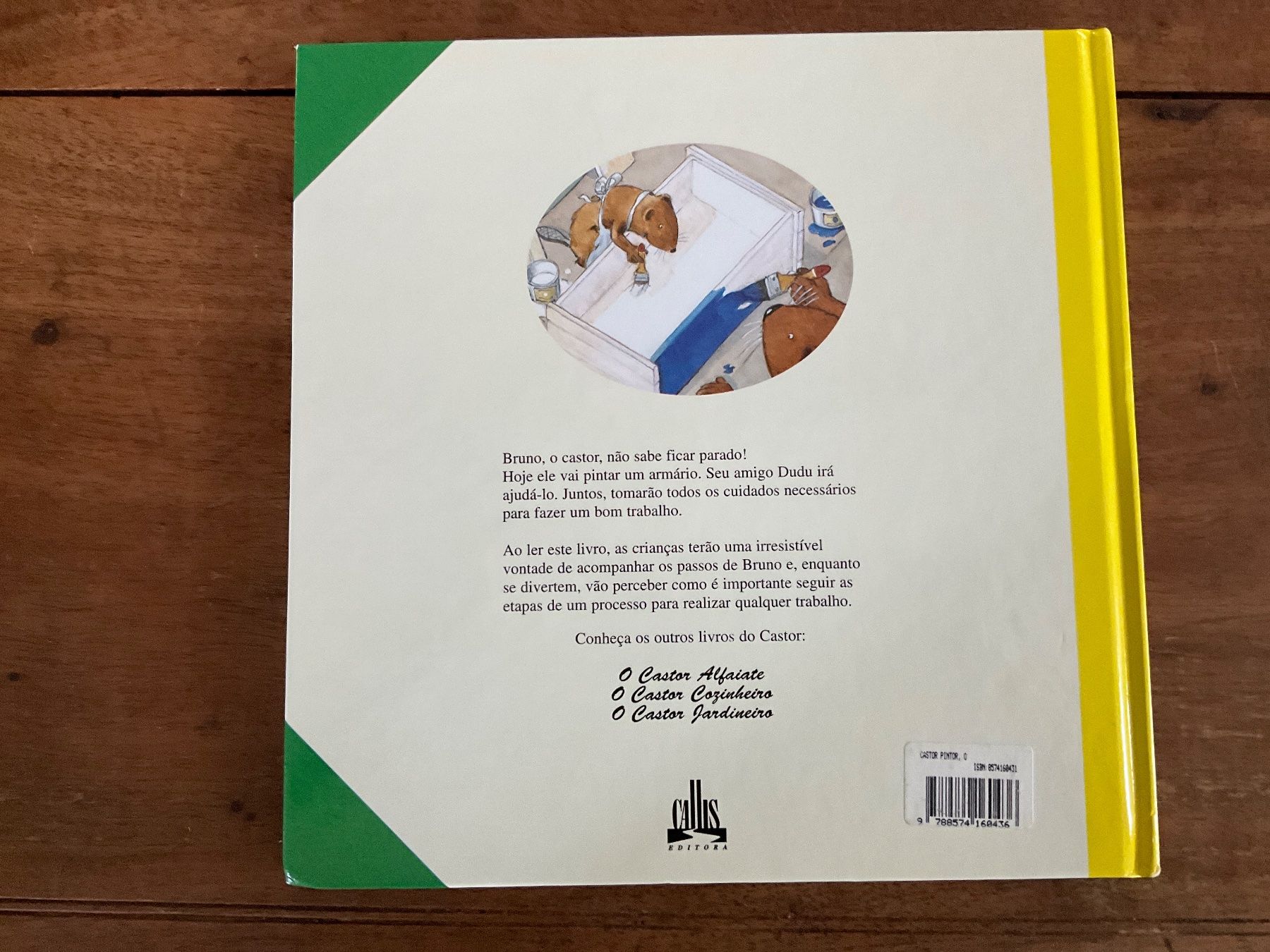 Libri: "O Castor Pintor" Lars Klinting – Usato da Avenches venduto da Lactobacille 6