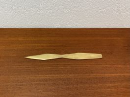Vintage Messing Brieföffner mid century Messingbrieföffner