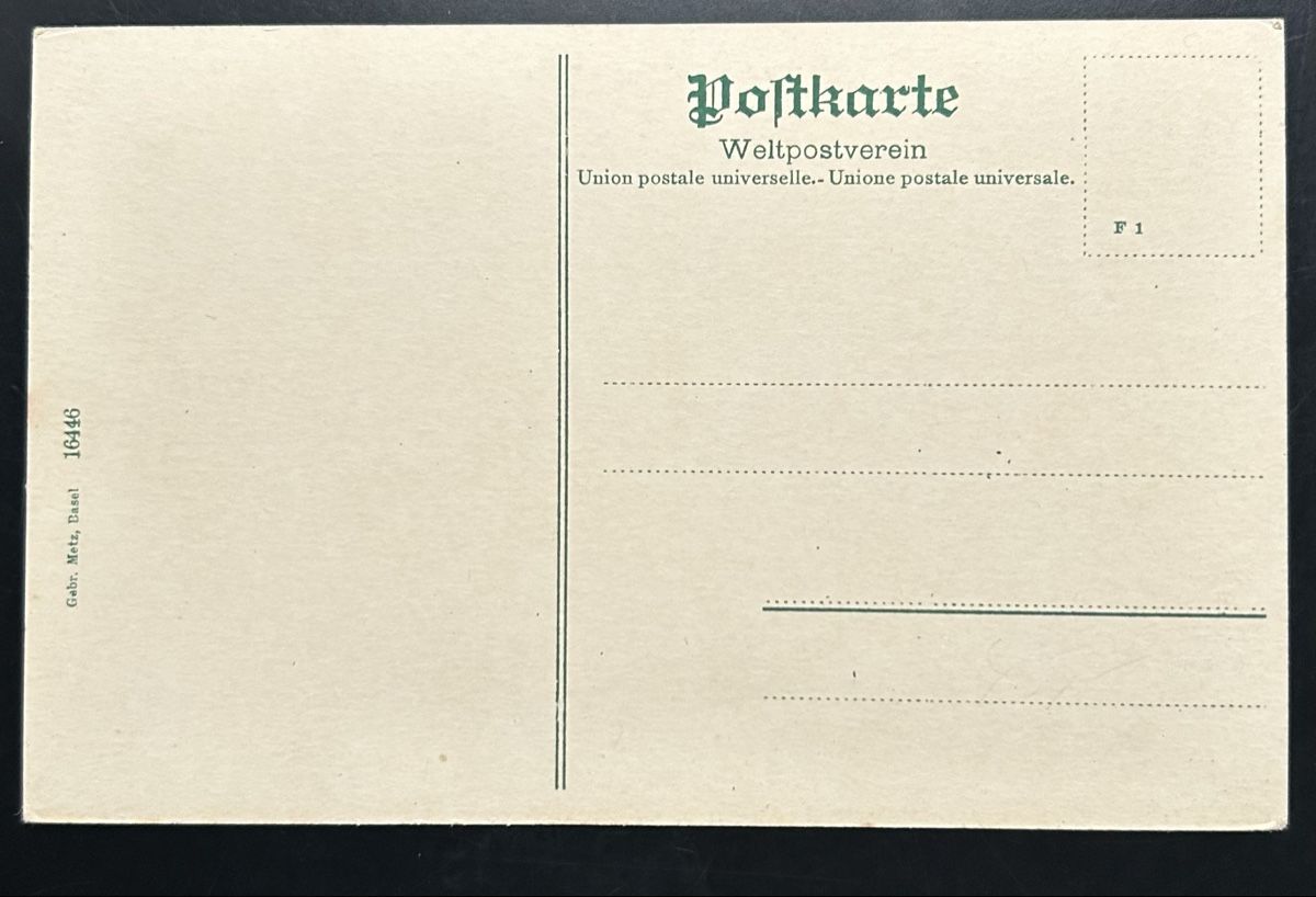 Cartoline postali: Gais Dorfplatz  – Usato da Horw venduto da Tellbub 1