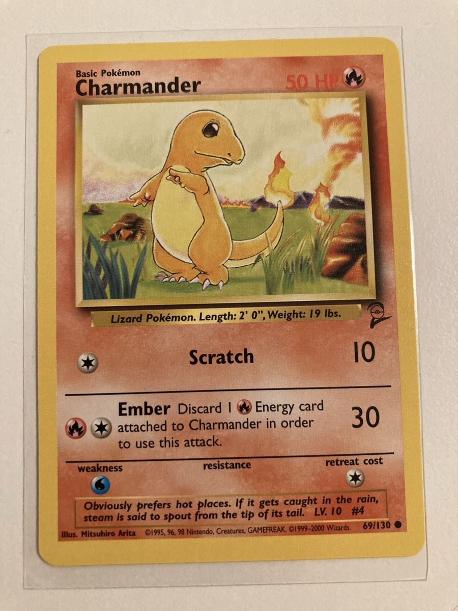 Pokémon Sammelbilder & Trading cards: Charmander 69/130 Base Set 2 EN – Gebraucht aus Wohlen AG von Liridon22