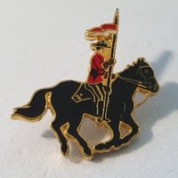 Z639 - Pin Canada Royal Mountie Police Ranger / Pferd Fahne