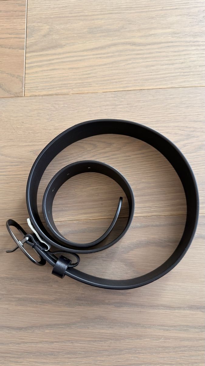 Hugo Boss Cinture: Hugo Boss black leather belt size 80 – Nuovo (secondo la descrizione) da Zürich venduto da pat_zbj7 4