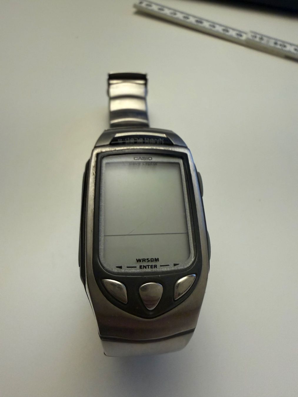 Casio Montres: Casio Wave Ceptor E-data bank Uhr gebraucht – D'occasion à Schlieren par schnuggi07